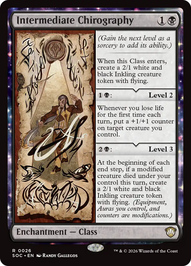Intermediate Chirography [Secrets of Strixhaven Commander] MTG Single Magic: The Gathering | Red Claw Gaming