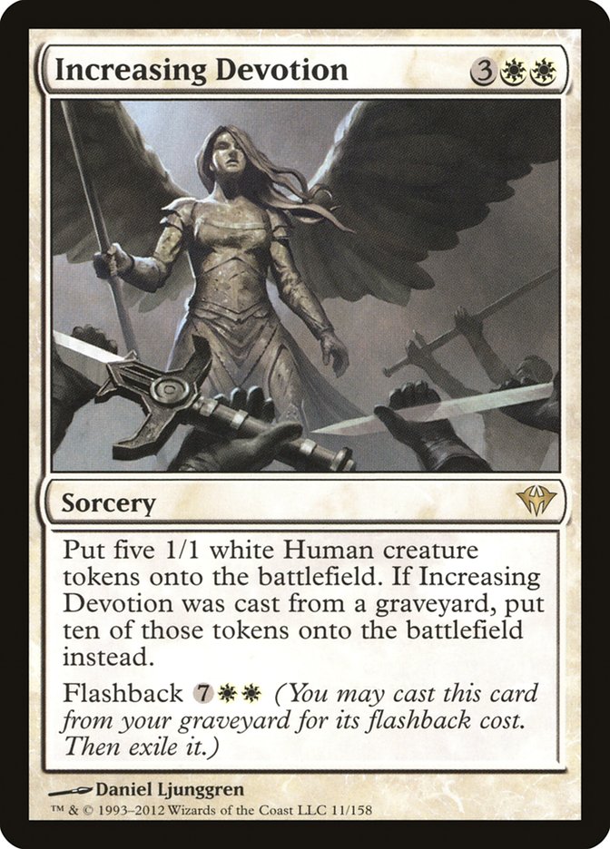 Increasing Devotion [Dark Ascension] MTG Single Magic: The Gathering | Red Claw Gaming
