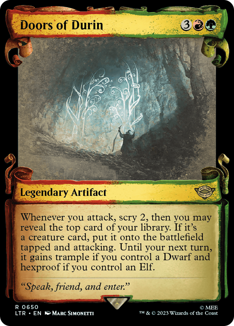 Doors of Durin [The Lord of the Rings: Tales of Middle-Earth Showcase Scrolls] MTG Single Magic: The Gathering | Red Claw Gaming