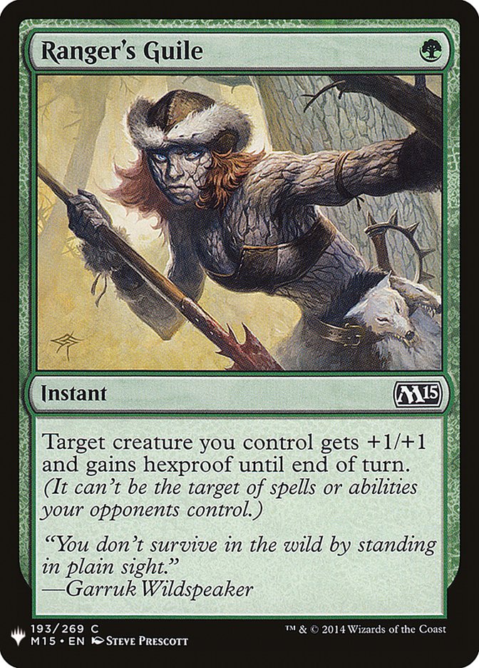 Ranger's Guile [Mystery Booster] MTG Single Magic: The Gathering    | Red Claw Gaming