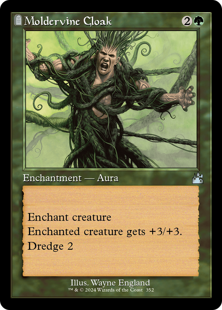 Moldervine Cloak (Retro Frame) [Ravnica Remastered] MTG Single Magic: The Gathering | Red Claw Gaming
