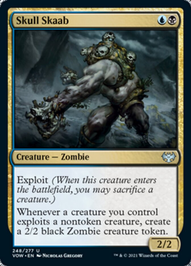 Skull Skaab [Innistrad: Crimson Vow] MTG Single Magic: The Gathering | Red Claw Gaming