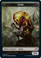 Germ // Human Soldier Double-Sided Token [Double Masters Tokens] MTG Single Magic: The Gathering | Red Claw Gaming