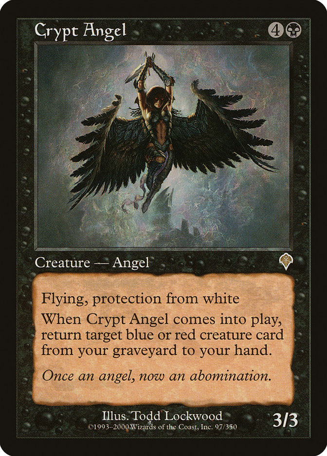 Crypt Angel [Invasion] MTG Single Magic: The Gathering | Red Claw Gaming