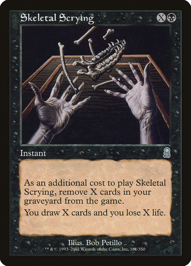 Skeletal Scrying [Odyssey] MTG Single Magic: The Gathering | Red Claw Gaming