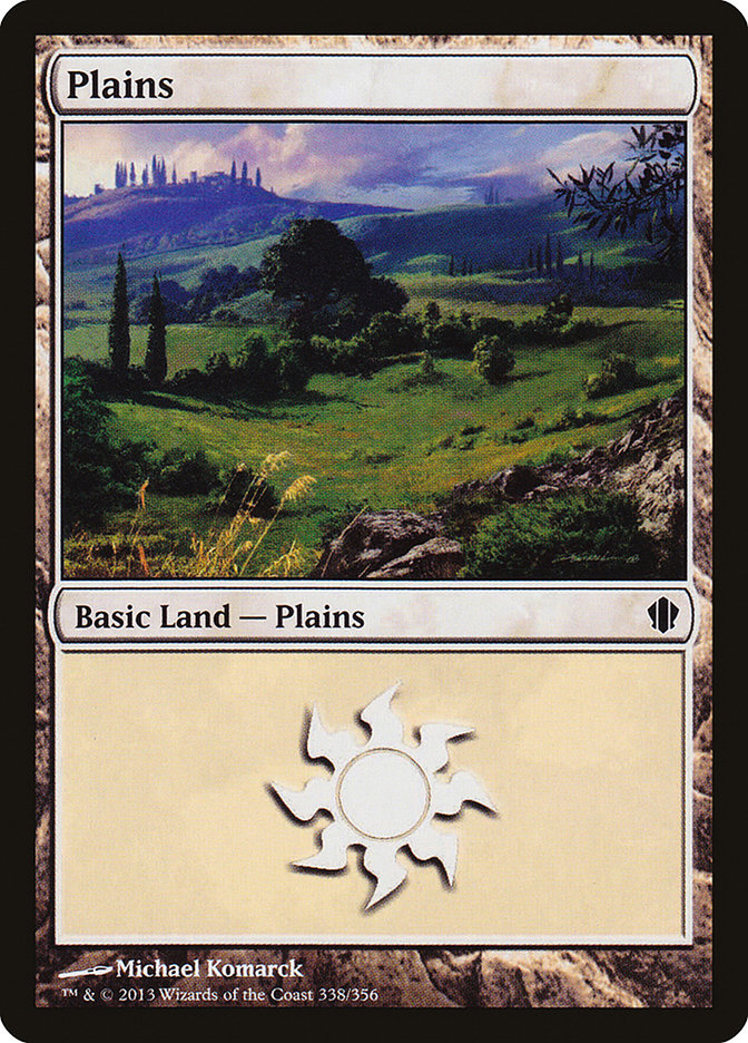 Plains (338) [Commander 2013] MTG Single Magic: The Gathering | Red Claw Gaming