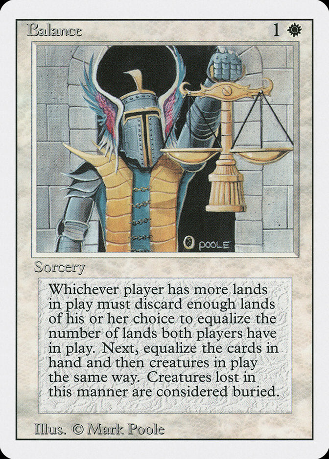 Balance [Revised Edition] MTG Single Magic: The Gathering | Red Claw Gaming