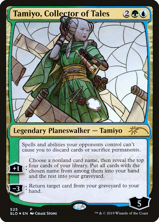 Tamiyo, Collector of Tales (Stained Glass) [Secret Lair Drop Promos] MTG Single Magic: The Gathering | Red Claw Gaming