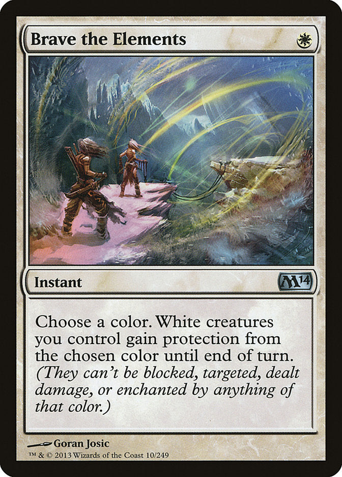 Brave the Elements [Magic 2014] MTG Single Magic: The Gathering | Red Claw Gaming
