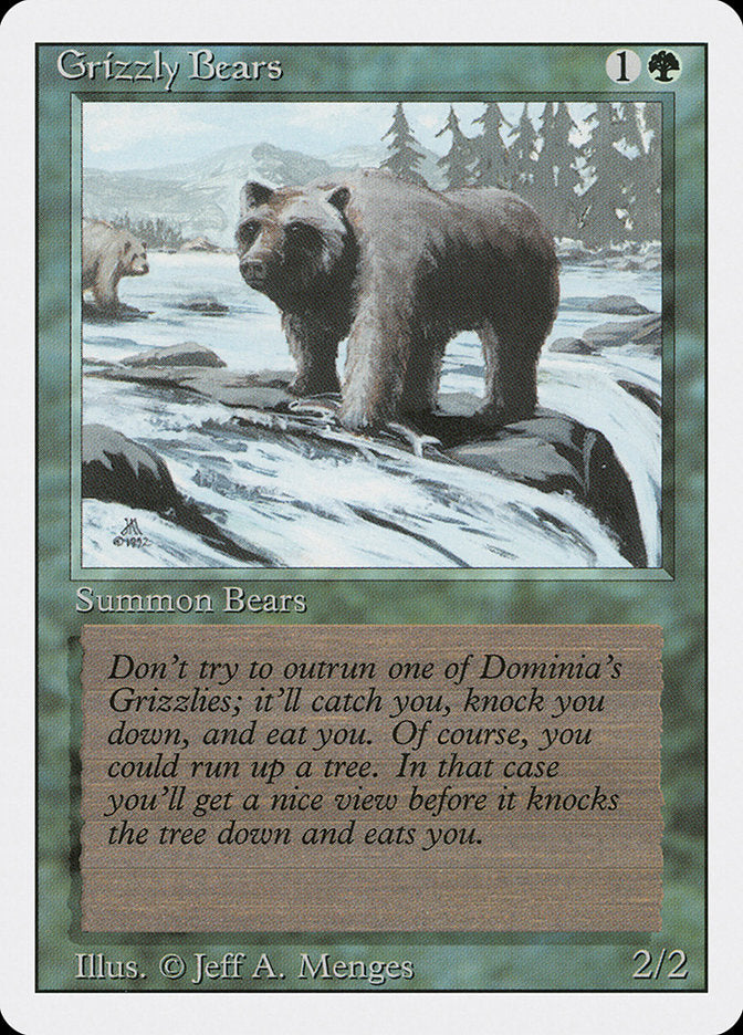 Grizzly Bears [Revised Edition] MTG Single Magic: The Gathering | Red Claw Gaming