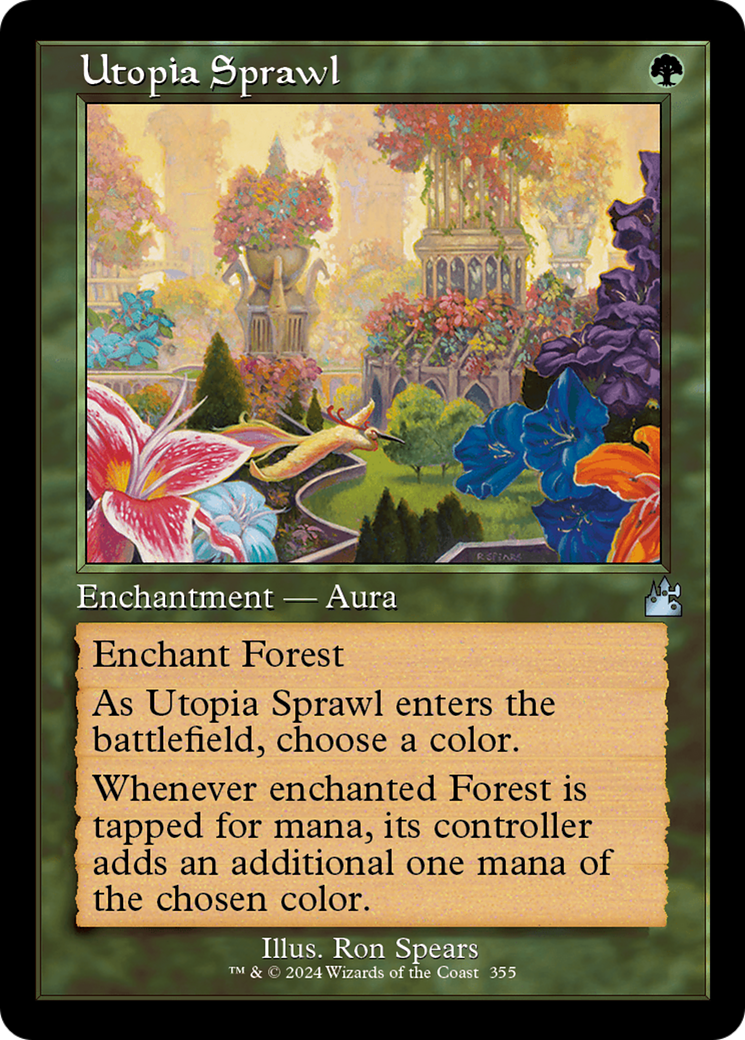 Utopia Sprawl (Retro Frame) [Ravnica Remastered] MTG Single Magic: The Gathering | Red Claw Gaming