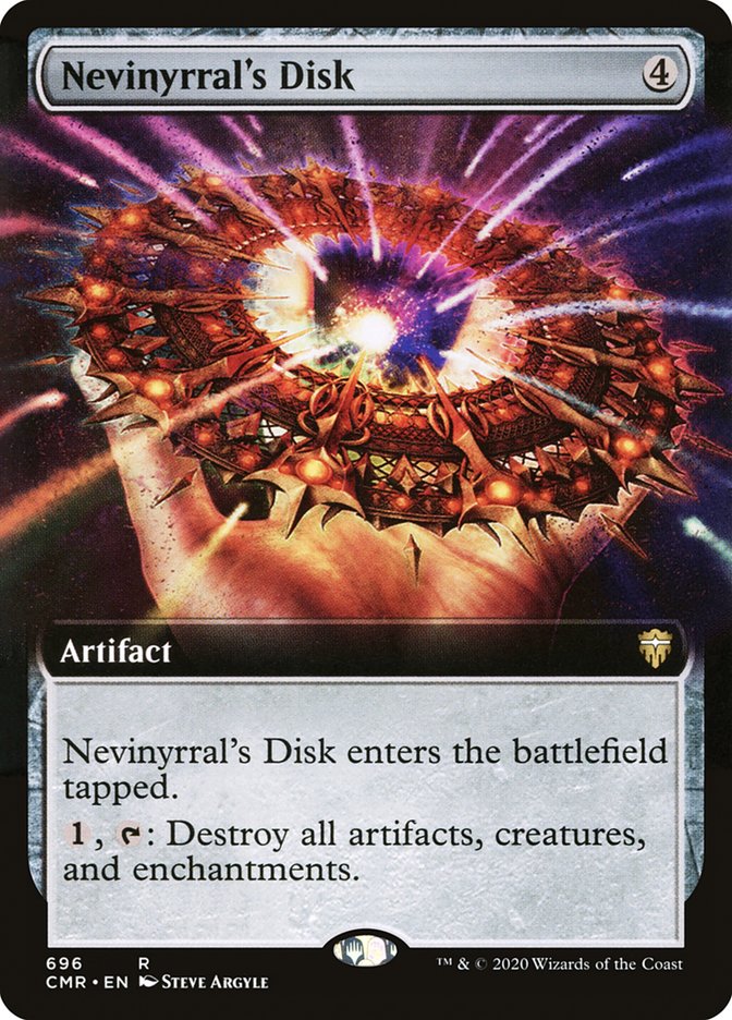 Nevinyrral's Disk (Extended Art) [Commander Legends] MTG Single Magic: The Gathering | Red Claw Gaming