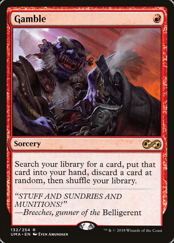 Gamble [Ultimate Masters] MTG Single Magic: The Gathering | Red Claw Gaming