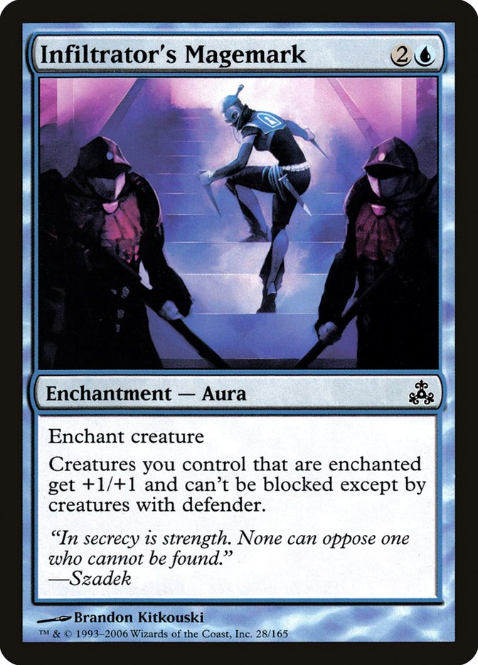 Infiltrator's Magemark [Guildpact] MTG Single Magic: The Gathering | Red Claw Gaming