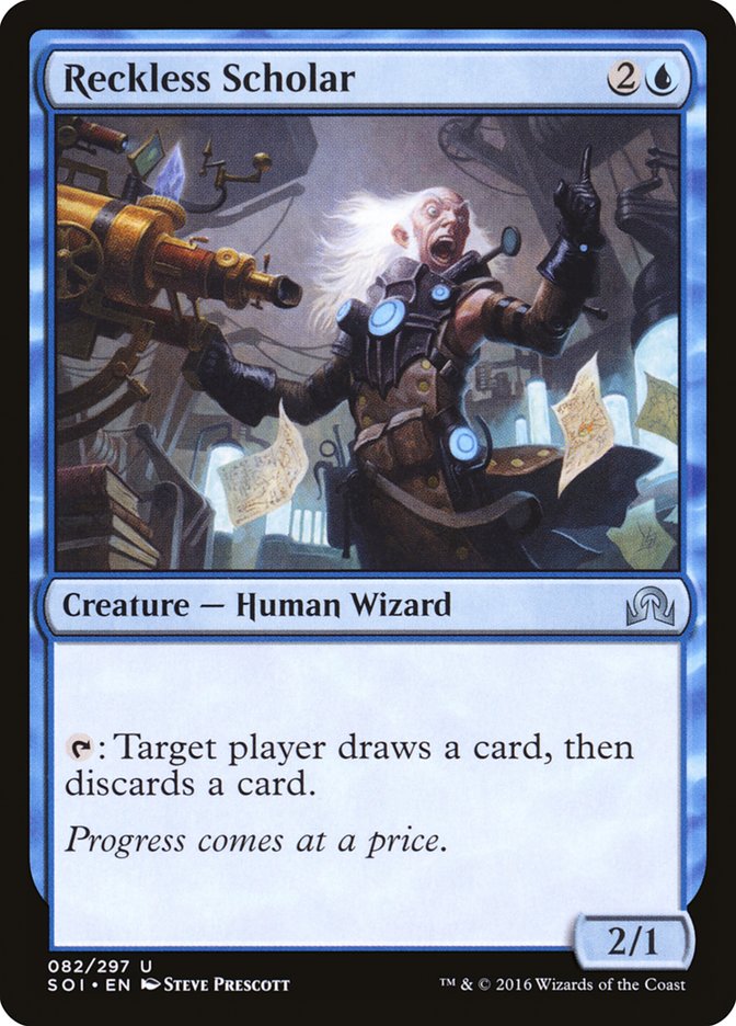 Reckless Scholar [Shadows over Innistrad] MTG Single Magic: The Gathering | Red Claw Gaming