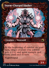 Reckless Stormseeker // Storm-Charged Slasher (Showcase Equinox) [Innistrad: Midnight Hunt] MTG Single Magic: The Gathering | Red Claw Gaming