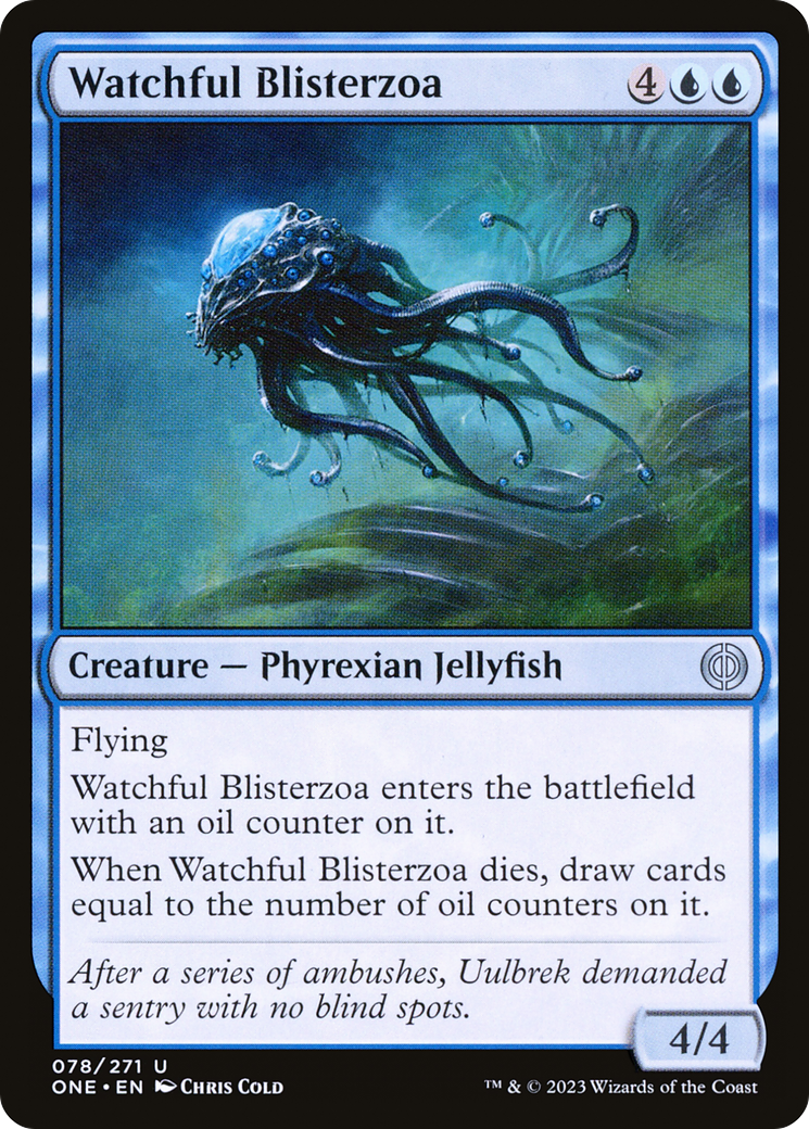Watchful Blisterzoa [Phyrexia: All Will Be One] MTG Single Magic: The Gathering | Red Claw Gaming
