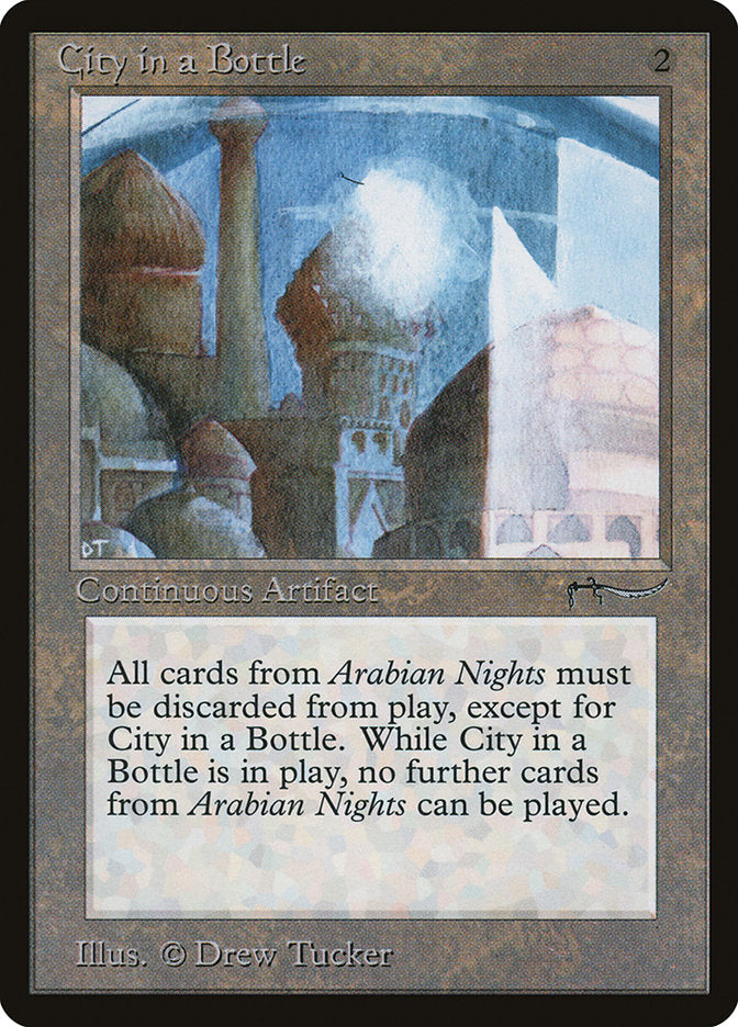 City in a Bottle [Arabian Nights] MTG Single Magic: The Gathering | Red Claw Gaming