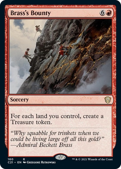 Brass's Bounty [Commander 2021] MTG Single Magic: The Gathering | Red Claw Gaming