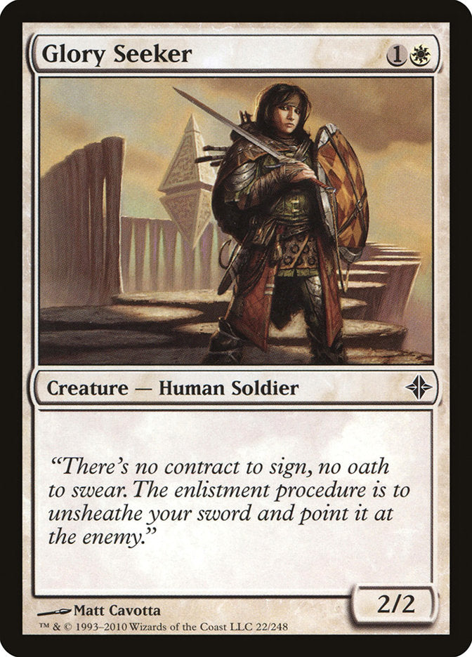 Glory Seeker [Rise of the Eldrazi] MTG Single Magic: The Gathering | Red Claw Gaming