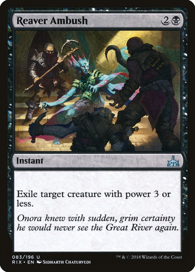 Reaver Ambush [Rivals of Ixalan] MTG Single Magic: The Gathering | Red Claw Gaming