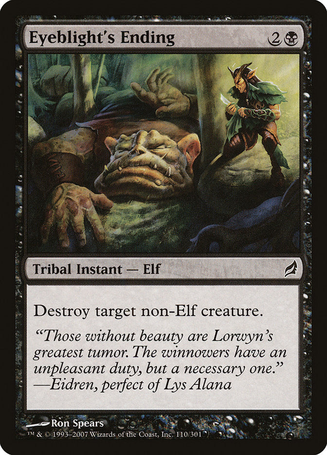 Eyeblight's Ending [Lorwyn] MTG Single Magic: The Gathering | Red Claw Gaming