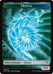 Fractal (0004) // Pest (0008) Double-Sided Token [Secrets of Strixhaven Tokens] | Red Claw Gaming