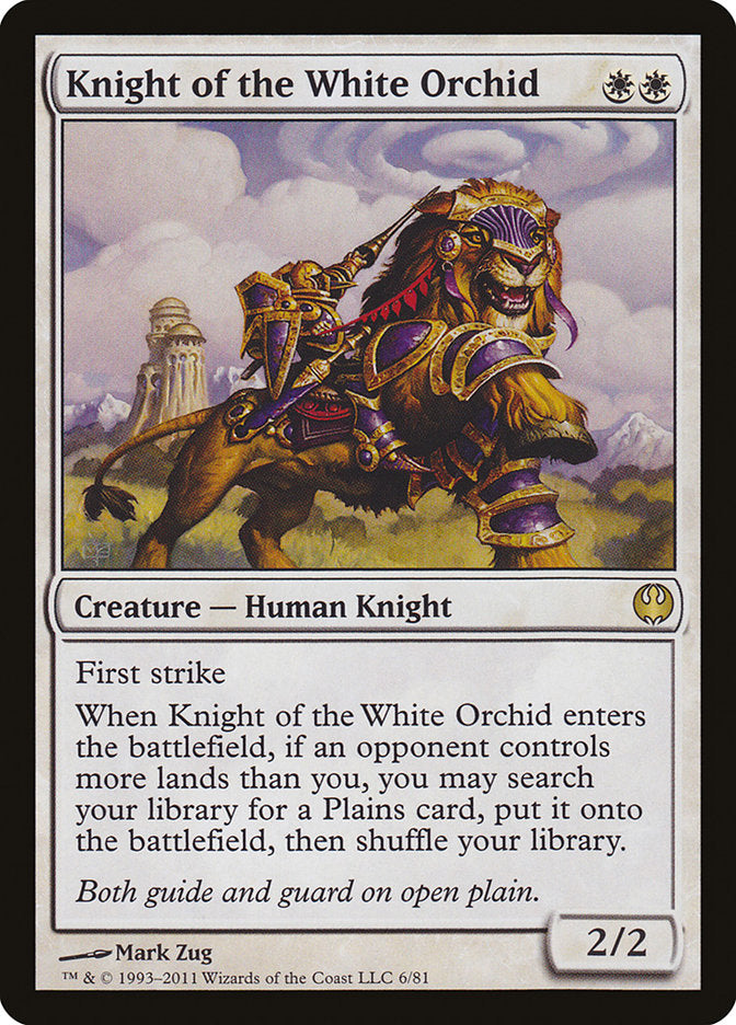 Knight of the White Orchid [Duel Decks: Knights vs. Dragons] MTG Single Magic: The Gathering | Red Claw Gaming