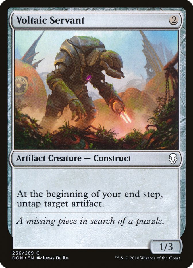Voltaic Servant [Dominaria] MTG Single Magic: The Gathering | Red Claw Gaming