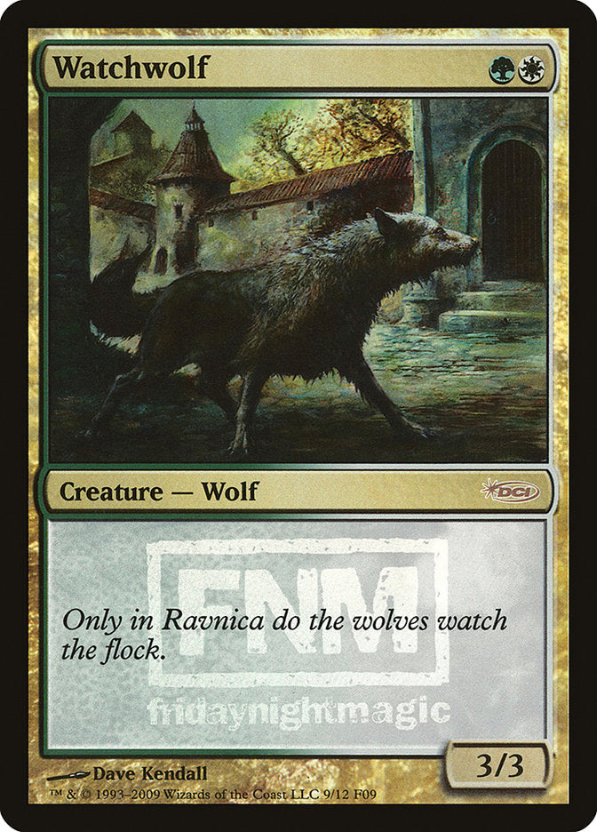 Watchwolf [Friday Night Magic 2009] MTG Single Magic: The Gathering | Red Claw Gaming