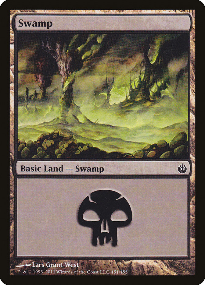 Swamp (151) [Mirrodin Besieged] MTG Single Magic: The Gathering | Red Claw Gaming
