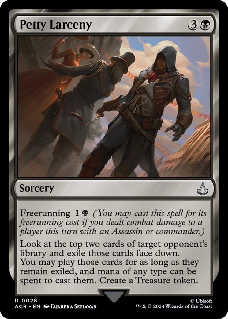Petty Larceny [Assassin's Creed] MTG Single Magic: The Gathering | Red Claw Gaming