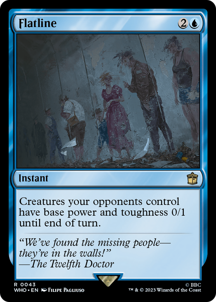 Flatline [Doctor Who] MTG Single Magic: The Gathering | Red Claw Gaming
