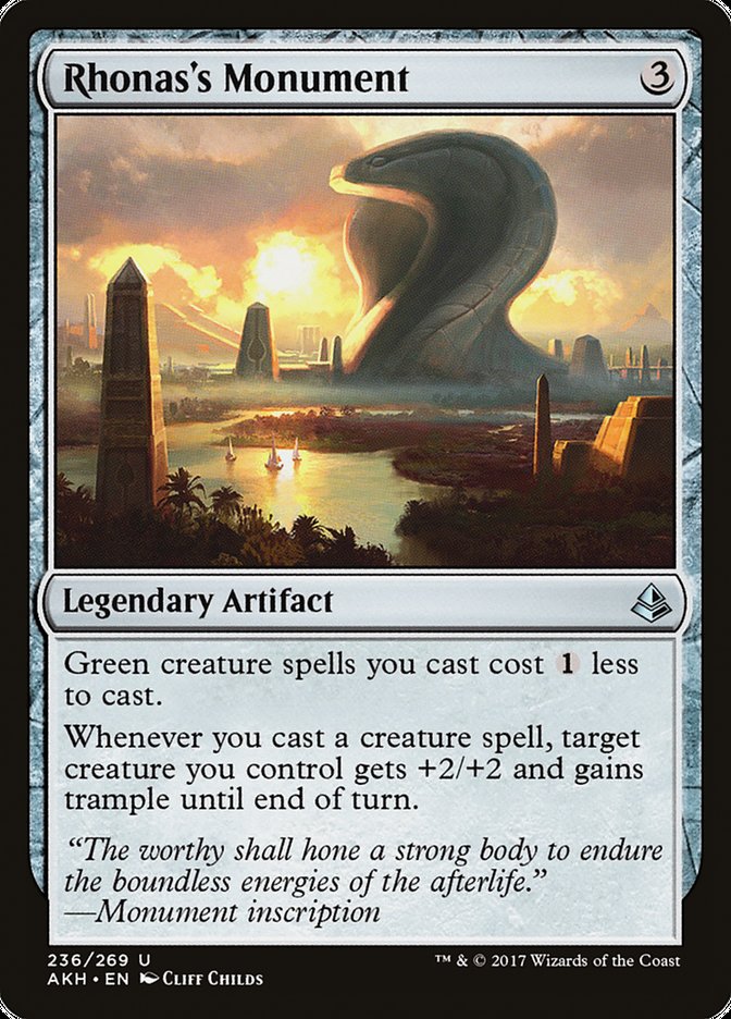 Rhonas's Monument [Amonkhet] MTG Single Magic: The Gathering | Red Claw Gaming