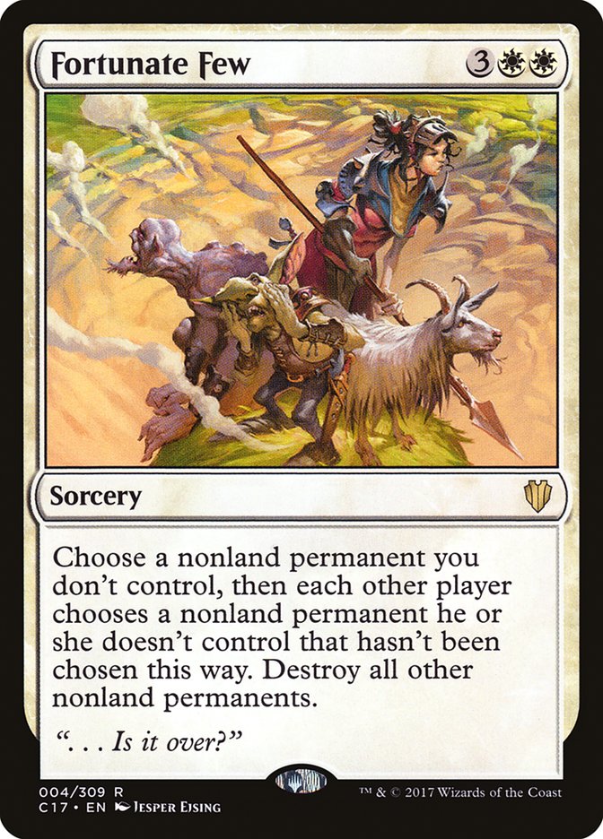 Fortunate Few [Commander 2017] MTG Single Magic: The Gathering | Red Claw Gaming