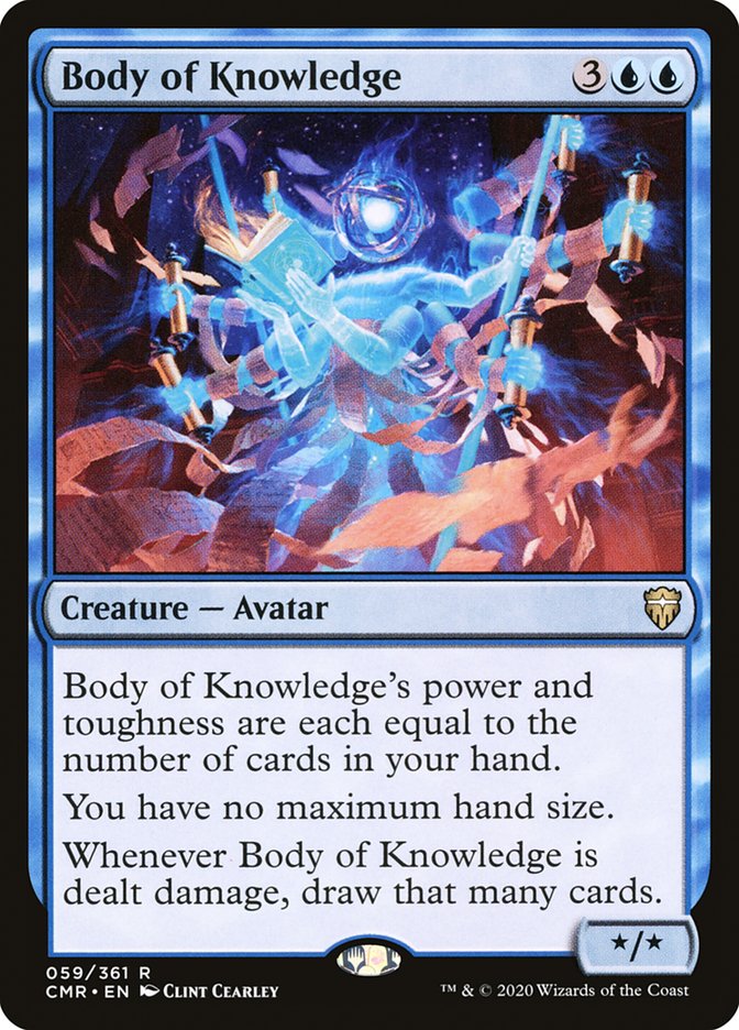 Body of Knowledge [Commander Legends] MTG Single Magic: The Gathering | Red Claw Gaming