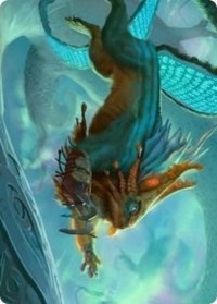 Toski, Bearer of Secrets Art Card [Kaldheim Art Series] MTG Single Magic: The Gathering | Red Claw Gaming