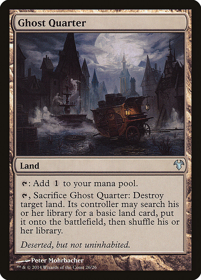 Ghost Quarter [Modern Event Deck 2014] MTG Single Magic: The Gathering | Red Claw Gaming