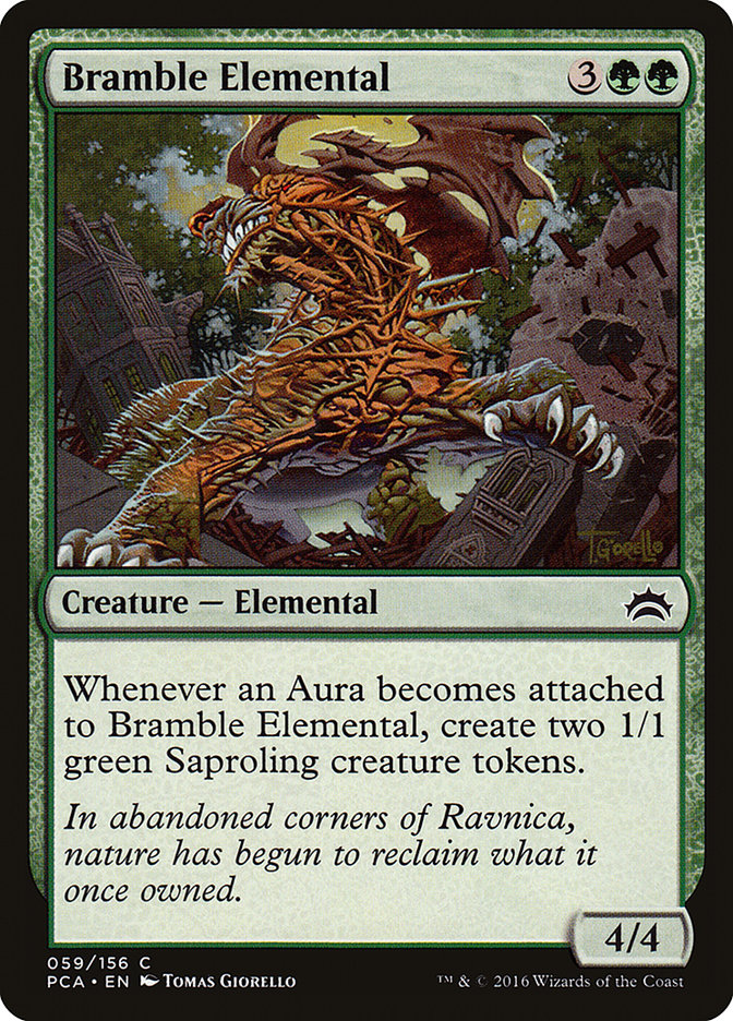 Bramble Elemental [Planechase Anthology] MTG Single Magic: The Gathering | Red Claw Gaming