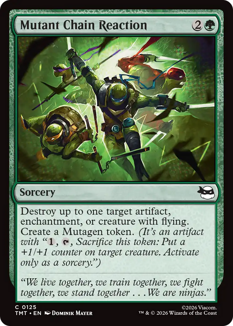 Mutant Chain Reaction [Teenage Mutant Ninja Turtles] MTG Single Magic: The Gathering | Red Claw Gaming