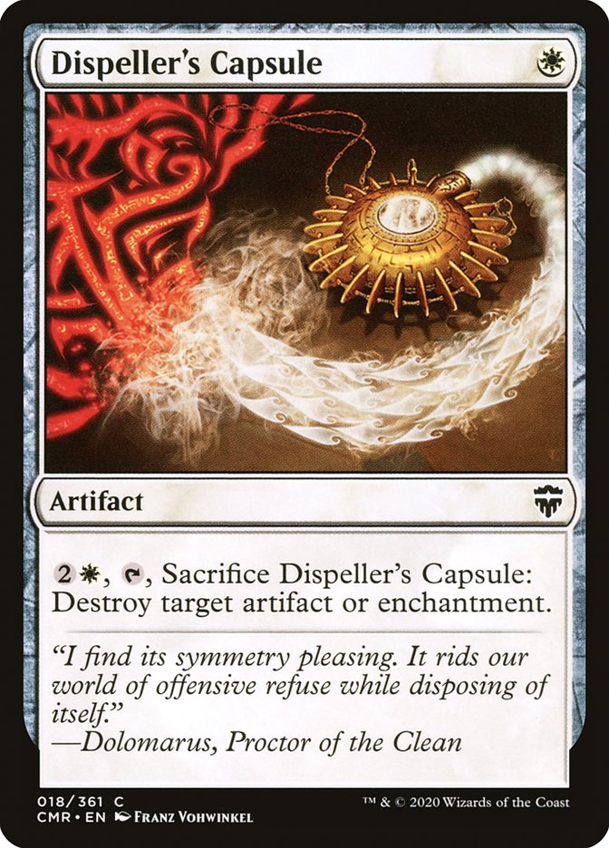 Dispeller's Capsule [Commander Legends] MTG Single Magic: The Gathering | Red Claw Gaming