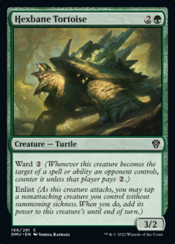 Hexbane Tortoise [Dominaria United] MTG Single Magic: The Gathering | Red Claw Gaming