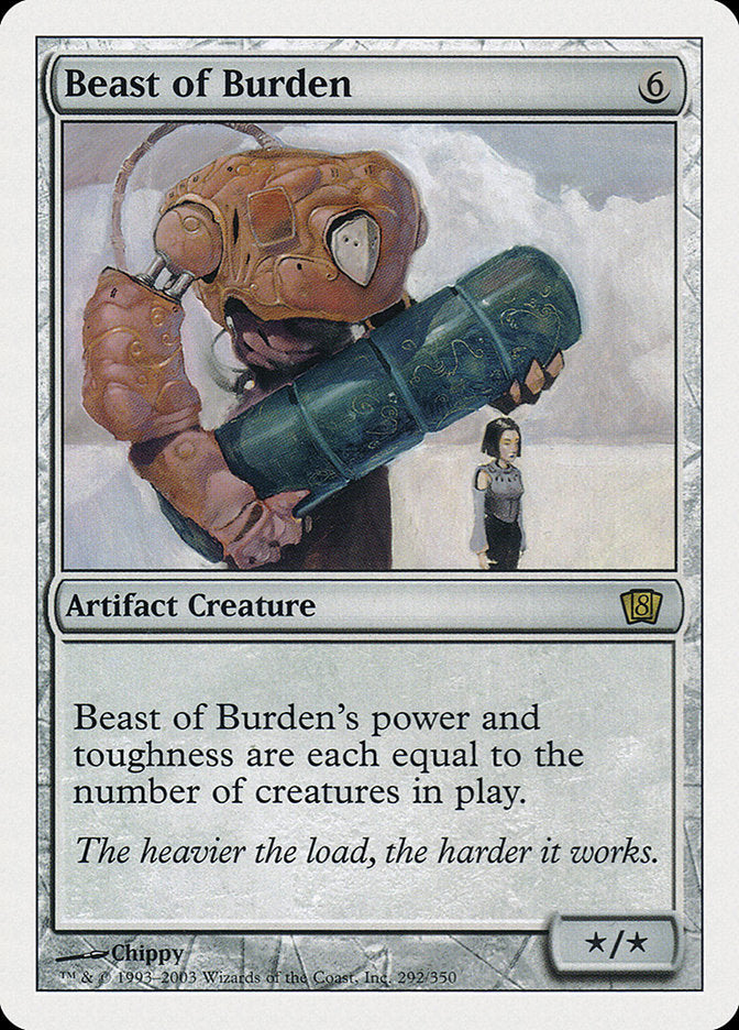 Beast of Burden [Eighth Edition] MTG Single Magic: The Gathering | Red Claw Gaming