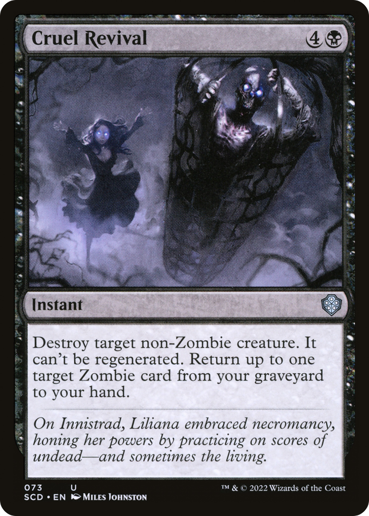 Cruel Revival [Starter Commander Decks] MTG Single Magic: The Gathering | Red Claw Gaming