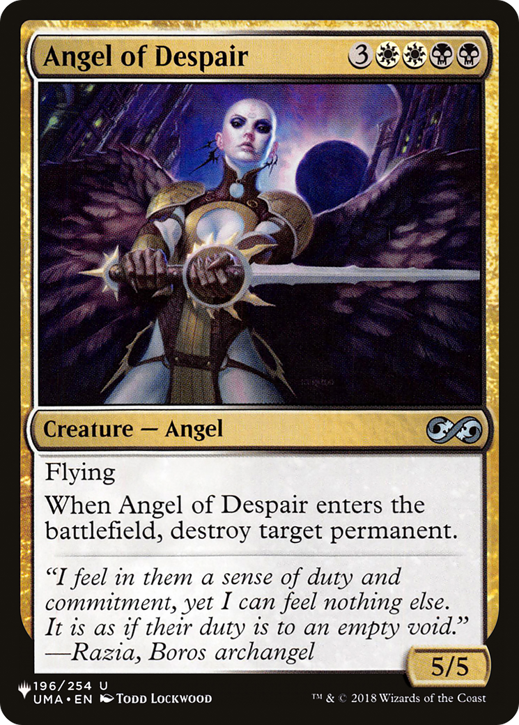 Angel of Despair [The List] MTG Single Magic: The Gathering | Red Claw Gaming