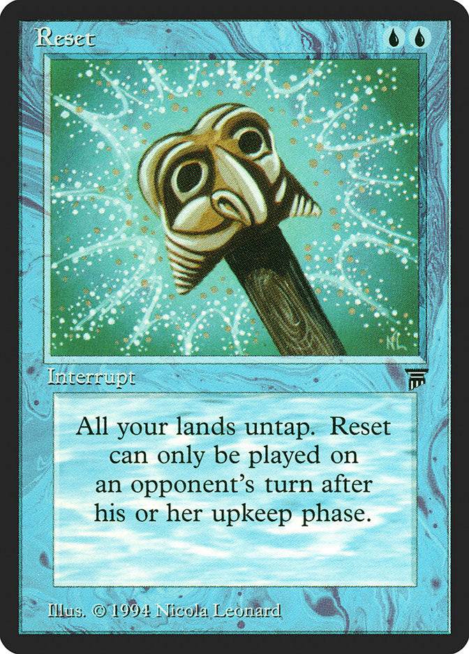 Reset [Legends] MTG Single Magic: The Gathering | Red Claw Gaming