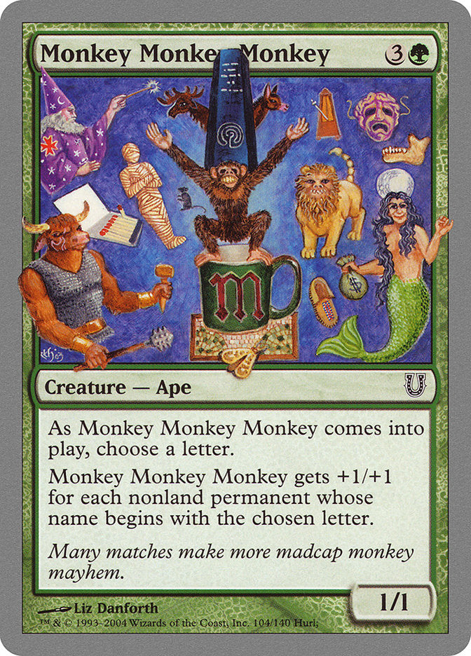 Monkey Monkey Monkey [Unhinged] MTG Single Magic: The Gathering | Red Claw Gaming
