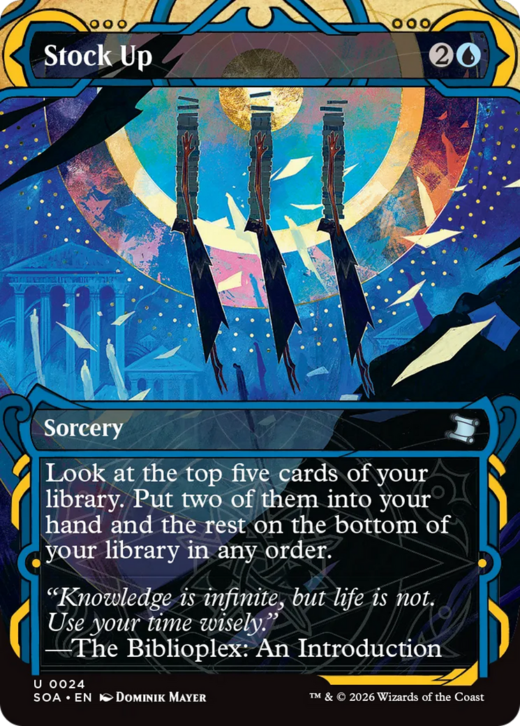 Stock Up [Secrets of Strixhaven: Mystical Archive] MTG Single Magic: The Gathering | Red Claw Gaming