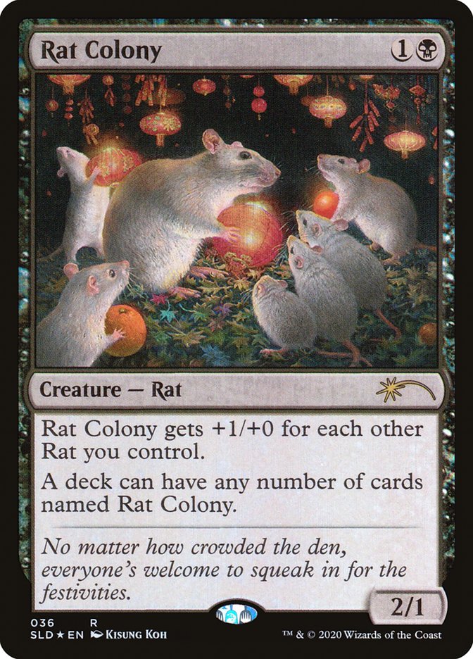 Rat Colony [Secret Lair Drop Series] MTG Single Magic: The Gathering | Red Claw Gaming