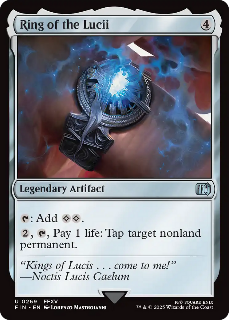 Ring of the Lucii [FINAL FANTASY] MTG Single Magic: The Gathering | Red Claw Gaming
